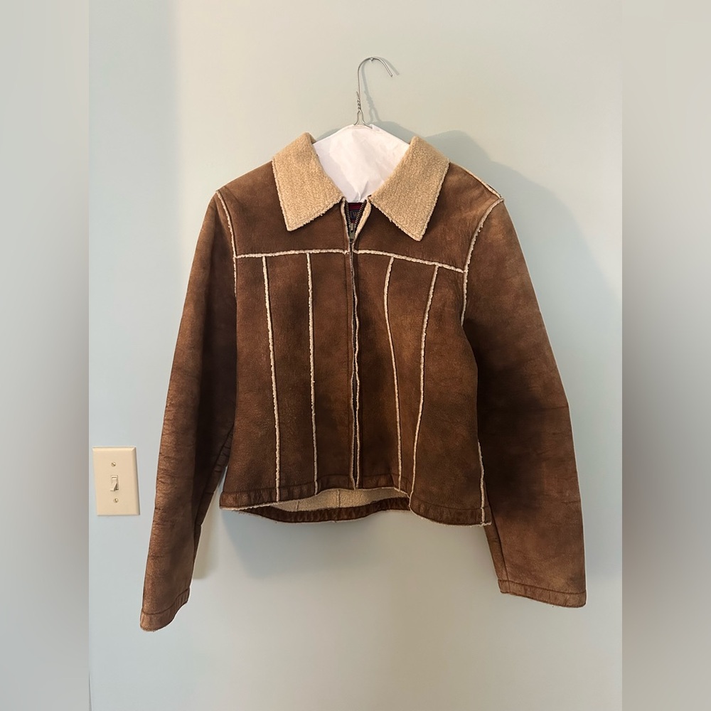 Wrangler Leather Vintage Jacket